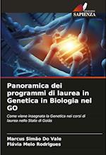 Panoramica dei programmi di laurea in Genetica in Biologia nel GO