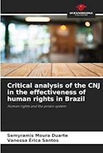 Critical analysis of the CNJ in the effectiveness of human rights in Brazil