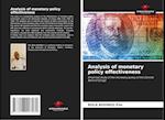 Analysis of monetary policy effectiveness