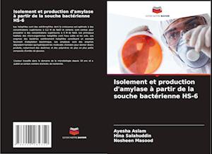 Isolement et production d'amylase à partir de la souche bactérienne HS-6