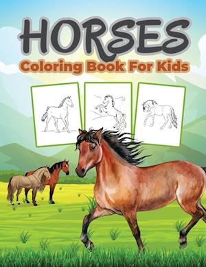 Horse Coloring Book for Kids