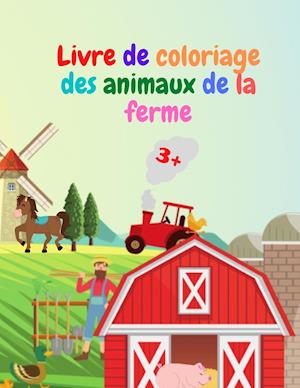 Livre de coloriage des animaux de la ferme