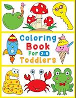 Coloring book for toddlers 