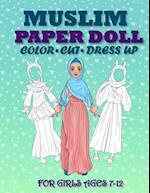 Muslim Paper Doll for Girls Ages 7-12 