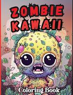 Zombie Kawaii Coloring Book