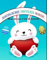 Niedliches Osterhasen-Malbuch für Kinder