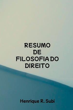 Resumo De Filosofia Do Direito