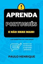 Aprenda Português E Não Erre Mais!