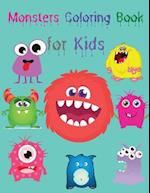 Monsters Coloring Book for Kids