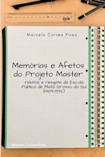 Memórias E Afetos Do Projeto Master