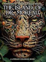 Literary Coloring Book inspired by H.G. Wells's Novel The Island of Dr. Moreau: Share the Jungle with Beasts-Men in this Classic Horror Book filled wi