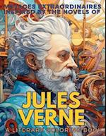 Voyages Extraordinaires Inspired by the Novels of Jules Verne: 10 novels made into a single Coloring Book 