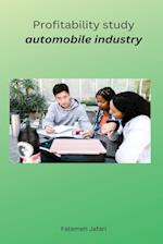 Profitability study automobile industry 