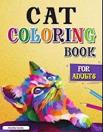 Cat Coloring Book for Adults