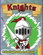 Knights Coloring Book For Boys