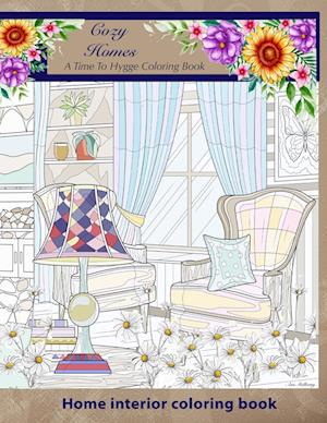 Cozy Homes. A Time to Hygge coloring Book.