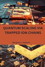 Quantum scaling via trapped ion chains 