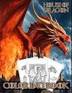 House of Dragon coloring book