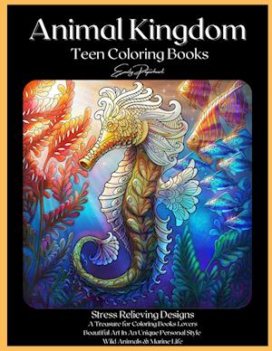 Animal Kingdom Teen Coloring Books