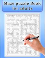 Maze Puzzle Book for Adults 