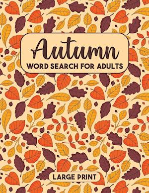 Autumn Word Search Book with Solutions