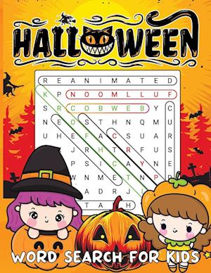 Halloween Word Search for Kids