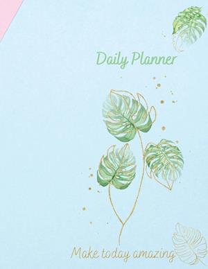 Undated minimal daily planner