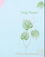 Undated minimal daily planner