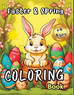 Easter & Spring Coloring Book  4+