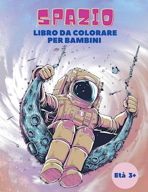 Spazio Libro da Colorare per Bambini Eta 3+