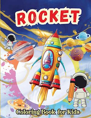 Rocket Coloring Book for Kids