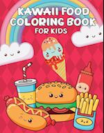 Kawaii Food Coloring Book for Kids