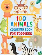 100 Animals Activity Book for Toddlers