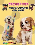 Cachorros Libro de Colorear para Niños