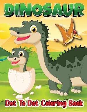 Dinosaur Dot to Dot Coloring Book