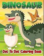 Dinosaur Dot to Dot Coloring Book