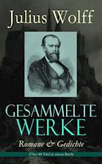 Gesammelte Werke: Romane & Gedichte (Über 80 Titel in einem Buch)