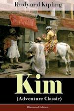 Kim (Adventure Classic) - Illustrated Edition: A Novel from one of the most popular writers in England, known for The Jungle Book, Just So Stories, Ca