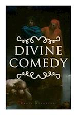 Divine Comedy: All 3 Books in One Edition - Inferno, Purgatorio & Paradiso 