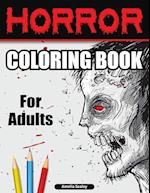 Horror Coloring Book for Adults