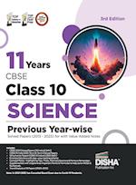 11 Years CBSE Class 10 Science Previous Year-wise Solved Papers (2013 - 2023) with Value Added Notes 3rd Edition | Previous Year Questions PYQs 