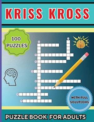 Kriss Kross Puzzle Book for Adults