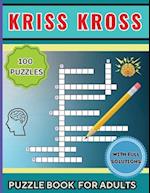 Kriss Kross Puzzle Book for Adults