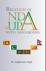 Relations of NDA And UPA with Neighbour