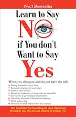 Learn to Say No if You Don't Want to Say Yes 