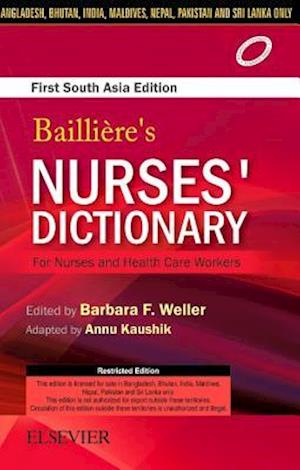 Bailliere's Nurses Dictionary for Nurses and Health Care Workers, 1st South Asia Edition - E-book