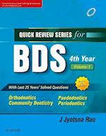 QRS for BDS IV Year, Vol 1- E Book