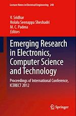 Emerging Research in Electronics, Computer Science and Technology