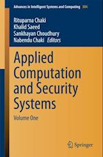 Applied Computation and Security Systems