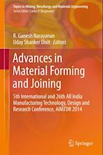 Advances in Material Forming and Joining